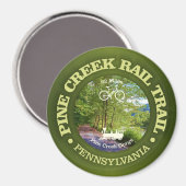 Aimant Pine Creek Rail Trail (cyclisme c) (Recto/Verso)