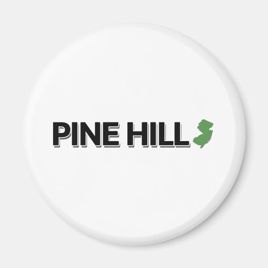 Aimant Pine Hill, New Jersey (Devant)