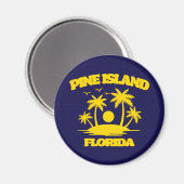 Aimant Pine Island Floride (Recto/Verso)