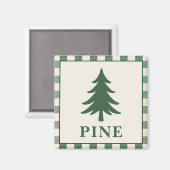 Aimant Pine Needle Lane - Emblème de Pin (Recto/Verso)