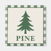 Aimant Pine Needle Lane - Emblème de Pin (Devant)
