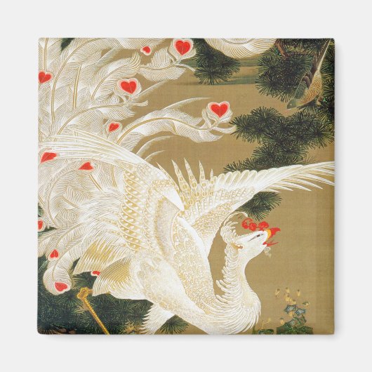 Aimant Pine Tree & Phoenix (Coeur d'Amour Phoenix), Jakuc (Devant)