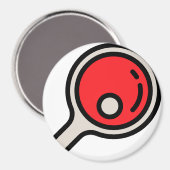 Aimant ping-pong (Recto/Verso)