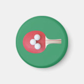 Aimant Ping Pong Paddle et Balls (Devant)