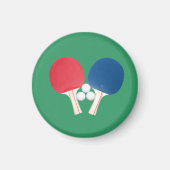 Aimant Ping Pong Paddles et Balls (Devant)