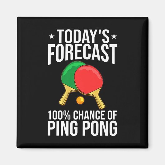 Aimant Ping Pong Table Tennis Lecteur Balls Paddle Jeu (Devant)