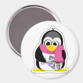 Aimant Pingouin à coupon (Recto/Verso)