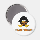 Aimant Pingouin bébé tigre (Recto/Verso)