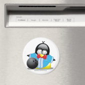 Aimant Pingouin de Bowling (In Situ (Lave-vaisselle))