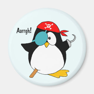 Aimant Pingouin de pirate