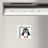 Aimant Pingouin de sensibilisation au diabète (In Situ (Lave-vaisselle))