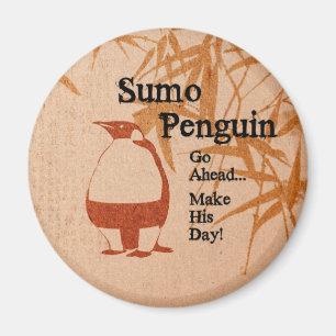 Aimant Pingouin de sumo