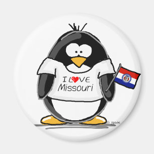 Aimant Pingouin du Missouri