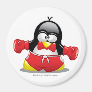 Aimant Pingouin en boîte