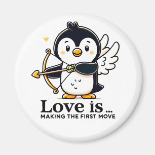 Aimant Pingouin mignon