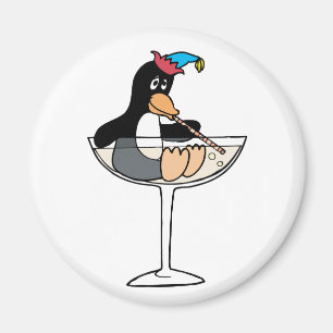 Aimant Pingouin pompette