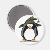 Aimant Pingouin sorcier (Recto/Verso)