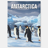 Aimant Pingouins en Antarctique (Recto)