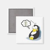 Aimant Pinguim sonhando com a geladeira (Recto/Verso)