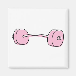 Aimant Pink Barbell
