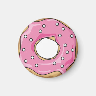 Aimant Pink Doughnut