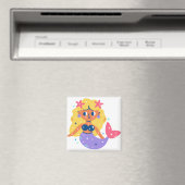 Aimant Pink Fins mermaid (In Situ (Lave-vaisselle))