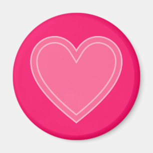 Aimant Pink Hearts