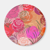 Aimant Pink plants (Devant)