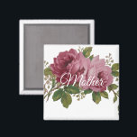 Aimant Pink Rose Elegance<br><div class="desc">Add a personal touch to any space with our customizable Pink Rose Elegance  magnets — perfect for refrigerators,  lockers,  and unique gift ideas.</div>