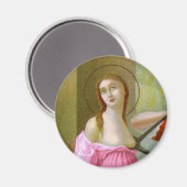 Aimant Pink St. Agatha (M 003) (Recto/Verso)