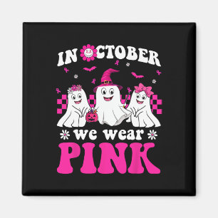 Aimant Pink Super Ghost Halloween Cancer du sein Prix