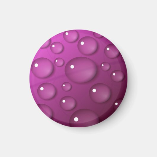 Aimant Pink Water Drop (Devant)