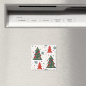 Aimant Pins étoilés de Noël (In Situ (Lave-vaisselle))