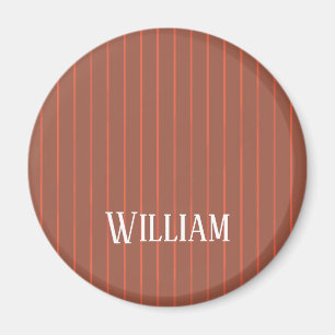 Aimant Pinstripes orange