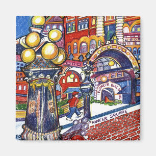 Aimant Pioneer Carré