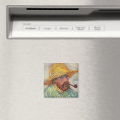 Aimant Pipe d'auto-portrait Vincent Van Gogh (In Situ (Lave-vaisselle))