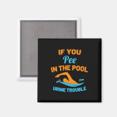 Aimant Pipe De Bain Dans La Piscine (Recto/Verso)