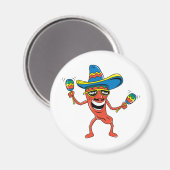 Aimant Pipe mexicaine (Recto/Verso)