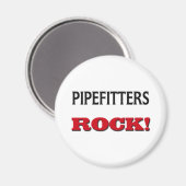 Aimant Pipefitters Rock (Recto/Verso)