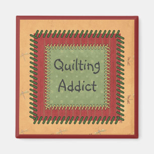 Aimant piquant d'intoxiqué de patchwork