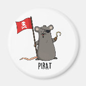 Aimant Pirat Funny Pirate Pirate (Devant)