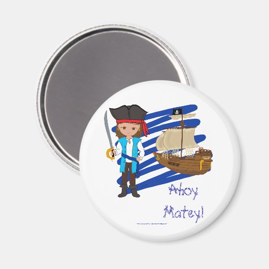 Aimant Pirate (Recto/Verso)