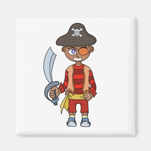 Aimant Pirate Boy (Devant)