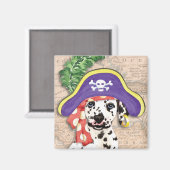 Aimant Pirate dalmate (Recto/Verso)