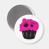 Aimant Pirate de Cupcake (Recto/Verso)