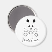 Aimant Pirate de Panda (Recto/Verso)