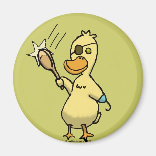 Aimant Pirate Duck (Devant)