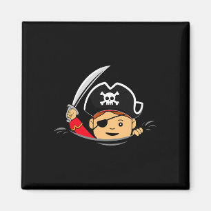 Aimant Pirate enceinte Halloween Toddler Maman Grossesse