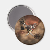 Aimant Pirate map (Recto/Verso)