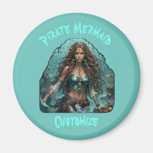 Aimant Pirate Mermaid Lady Thunder_Cove